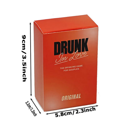 Drunk In Love - Original Couples Drinking Card Game, Fun Date Night & Relationship Game for Adults