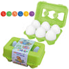 Matching Eggs Toys for Toddlers – Montessori Color and Shape Sorter, Easter Egg Educational Learning Game for Kids Aged 1-3 Years