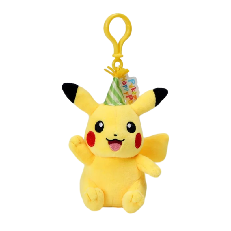 Pokemon Pikachu Mew Squirtle Charmander Plush Toy Keychain – Kawaii School Bag and Backpack Pendant