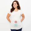 Maternity Shirt Pregnancy Announcement Tee - Summer Casual Mama Blouse, Basic Pregnancy Clothes for Expecting Moms