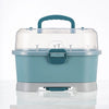 Portable Baby Bottle Drying Rack & Storage Case – Nursing Bottle Organizer for Travel & Kitchen