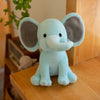 Cute Elephant Plush Pillow — 25 cm (9.8 in) Soft Cotton Stuffed Animal Kawaii Sleeping Aid