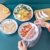Disposable Elastic Bowl Food Covers 100/500 PCS - HDPE Fruit Storage Bags
