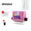Double-Head Math Rolling Stamp Number Roller for Kids - Addition & Subtraction Practice Within 100