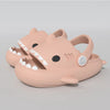 Three-Dimensional Children’s Shark Hole Shoes – Summer Home Non-Slip Platform Sandals, Cute Cartoon Soft Sole Kids’ Slippers