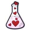PVC Mini Reagent Bottle Charms — 1 in (2.5–3 cm) Plastic Shoe & Bag Decorations for DIY Crafts