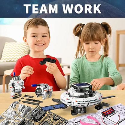 12-in-1 Solar Robot Toy – DIY Science Experiment Building Kit for Kids