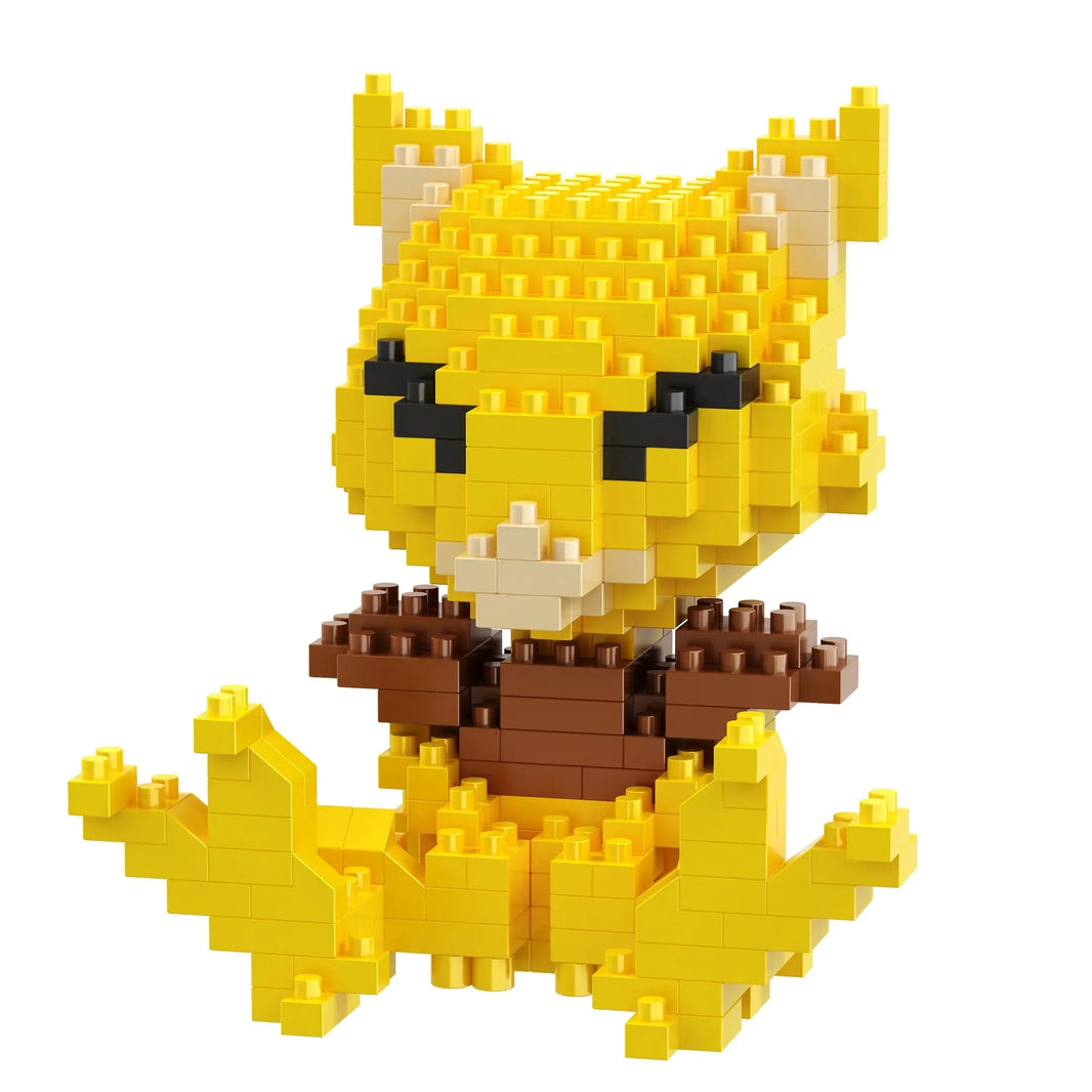 DIY Pokemon Mini Building Blocks – Pikachu, Charizard, Eevee, Mewtwo Anime Model Toys
