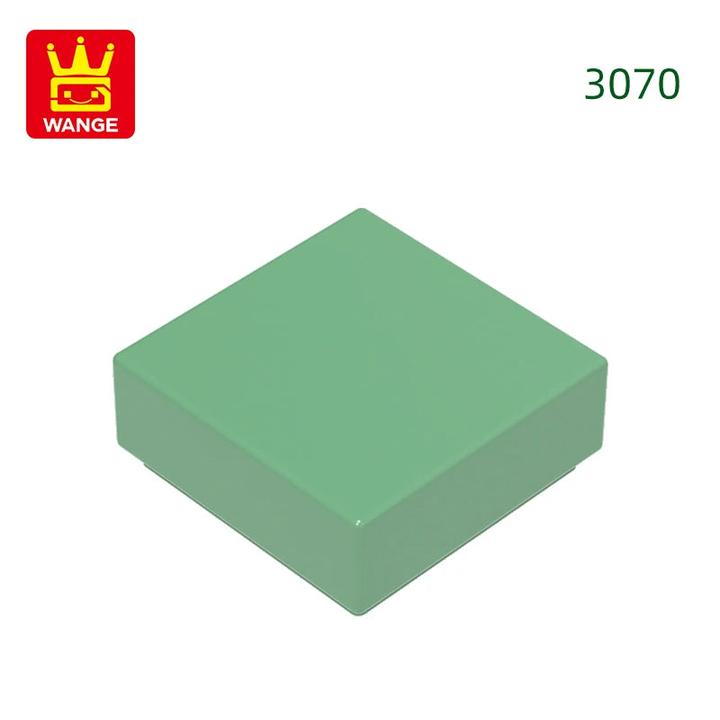 Wange 666PCS Wooden MOC Loose Parts – 1x1 Light Area Building Blocks, DIY Toy Assembly Set for Children, Compatible with Bricks, Gift with Storage Box