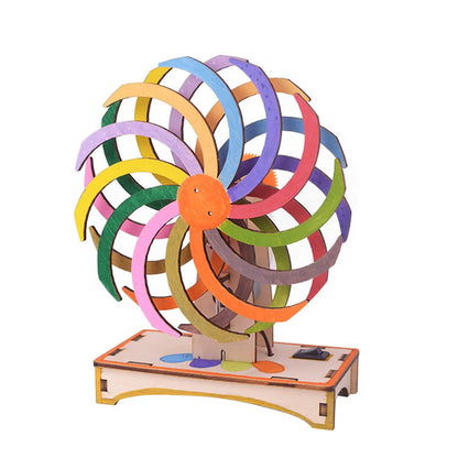 DIY Handmade Magic Window Science Experiment Kit, Physics Education Model Toy for Children Gift