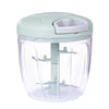 Manual Meat Mincer Garlic Chopper 500ml/900ml (17 oz/30 oz) Garlic Press Vegetable Onion Cutter