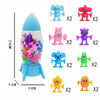Montessori Animal Silicone Soft Building Blocks – DIY Suction Cup Assembly for Sensory Play and Educational Toy for Children