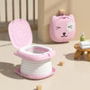 Portable Foldable Toddler Potty Training Toilet for Travel, Car, Camping & Home (Holds up to 154 lb / 70 kg)