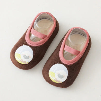 Baby Socks Shoes Infant Color Matching Cute Kids Boys Shoes Soft Soled Child Floor Sneaker Toddler Girls First Walkers