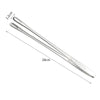 Stainless Steel Kitchen Tongs 9.5 in (24 cm) and 11 in (28 cm) BBQ Grill Serving Tongs