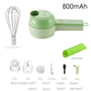 Portable Electric Vegetable Chopper – Rechargeable Cordless Food Processor for Meat, Garlic, Onion & Peppers