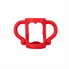 BPA-Free Silicone Baby Bottle Handles – 1 or 3-Pack Non-Slip Easy-Grip for Wide-Neck Bottles (Multi-Color)