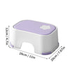 Kids Non-Slip Rotatable Step Stool – Safety Training Stool for Bathroom & Living Room