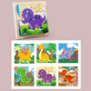 Wooden Six-Sided Animal Matching Puzzle Blocks Set – Montessori Early Learning Toy (Ages 3+)
