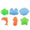 Ultra-Light Clay Space Sand Mold Set with Castle, Animal, and Marine Shapes for Children’s DIY Play