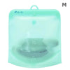 PULISI Silicone Reusable Food Storage Bags - Leakproof Containers (1500ml, 1000ml, 500ml), Fresh-Keeping, Freezer & Snack Storage