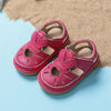Summer Infant Sandals – Baby Girls’ Anti-Collision Toddler Shoes, Soft Bottom Genuine Leather Beach Sandals for Kids