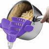 Adjustable Clip-On Pot Strainer for Pots, Pans & Bowls