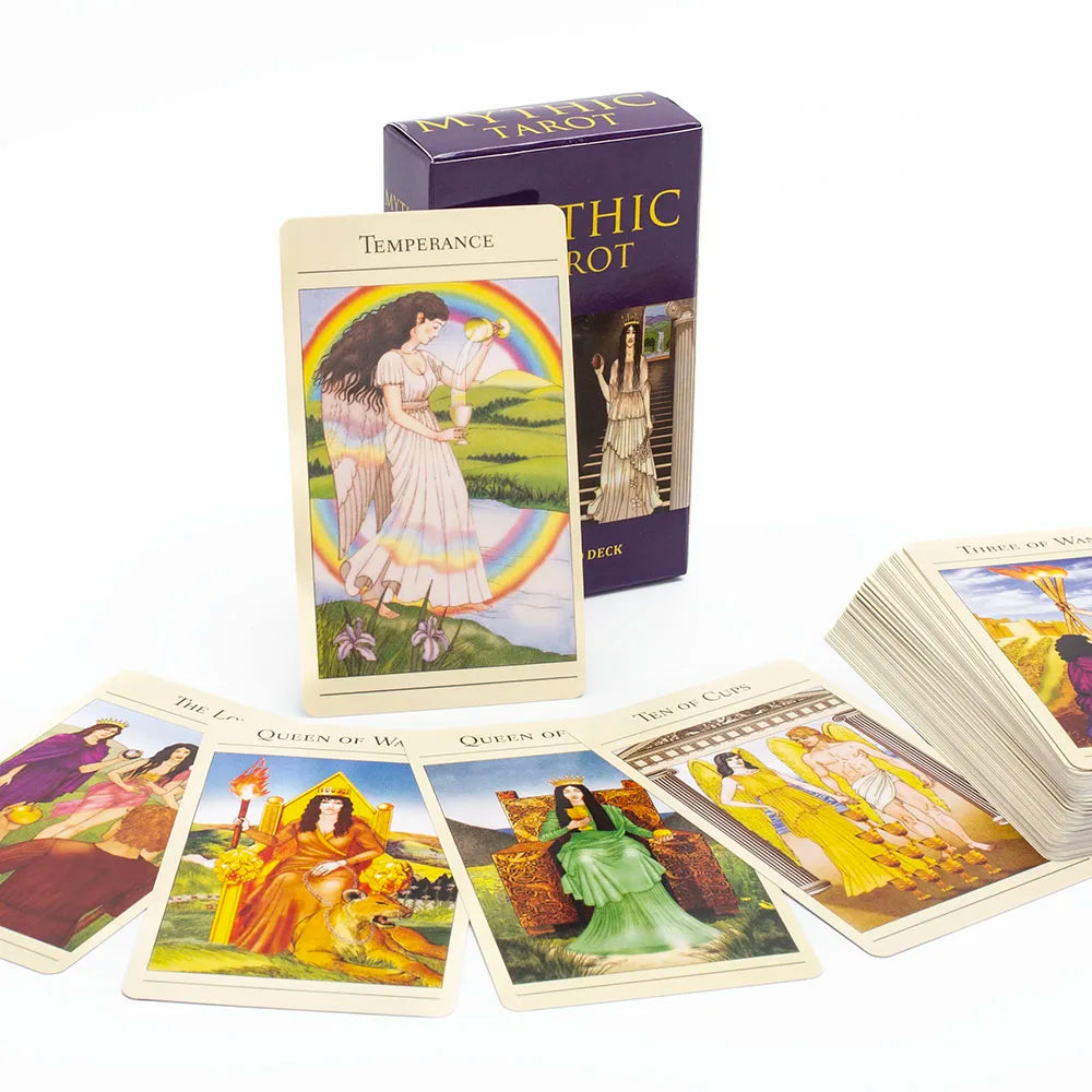 Herbal Astrology Oracle Board Game Deck - 55 Cards for Alchemizing Ancient Plant Healing and Astrological Wisdom, 10.4 x 7.4 cm