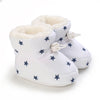 2022 Baby Autumn Winter Boots, Baby Girl Boys Winter Warm Shoes, Solid Fashion Toddler Fuzzy Balls First Walkers Kid Shoes 0-18M