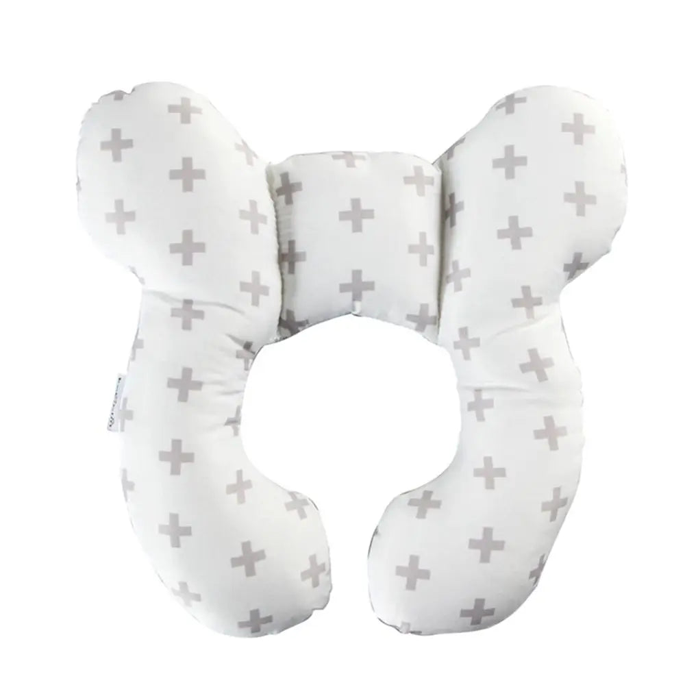 Protective U-Shape Car Seat Headrest – Soft Neck Support Pillow for Children Travel Safety
