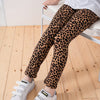 Girls Leopard Print Skinny Leggings - Soft Stretch, All-Season Kids Leggings (Ages 12 & Under)