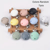Silicone Three-Hole Non-Slip Fastener Clips for DIY Beaded Chains & Jewelry – 11-Color Mixed Pack (Available in 11/10/7/6/2 pcs)
