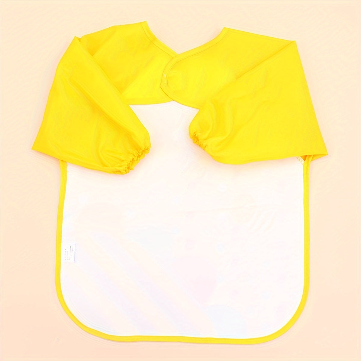 Waterproof Long-Sleeve Baby Bib – Reversible Cartoon Feeding Smock for Toddlers & Kids - Kidzy Market
