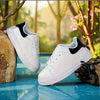 Boys' Low-Top Casual Sneakers – Ultra-Soft Lightweight EVA Sole, PU Upper, Lace-Up Sports Shoes