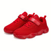 Kids Horse Graphic Velcro Sneakers — Lightweight Breathable Low-Top Sports Shoes for Boys & Girls