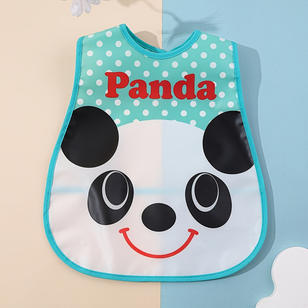 Waterproof Baby Feeding Bib with Magic Tape Closure – Soft, Sleeveless Polyester Bib for Toddlers & Kids - Kidzy Market