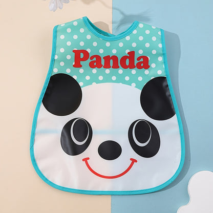 Waterproof Baby Feeding Bib with Magic Tape Closure – Soft, Sleeveless Polyester Bib for Toddlers & Kids - Kidzy Market