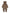 Skytwo Baby Fleece Hooded Onesie – Bear Ears Romper (Knit Fabric, Polyester, Slight Stretch, Fall/Winter Outdoor Wear)