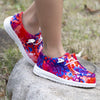 Girls' Colorful Butterfly Loafers — Non-Slip Fabric Slip-On Casual Walking Shoes for Kids