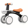 Toddler 4-Wheel Balance Bike (12–24 Months) — Pedal-Free with Adjustable Seat, Removable Basket & Quiet EVA Tires