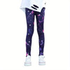 Girls' Elastic Animal-Print Leggings – Soft Knit Bottoming Pants, Non-Pilling (Kids, Ages 12 & Under) – 1 or 2-Pack