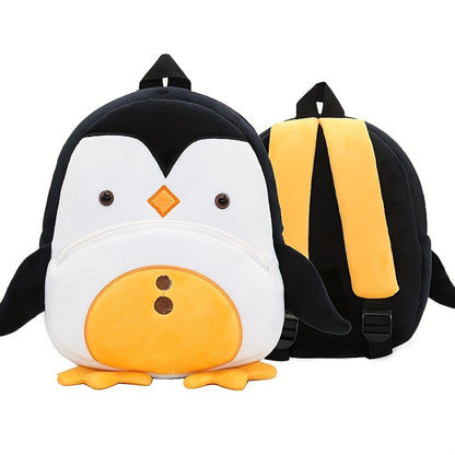 1PC Toddler Plush Cartoon Backpack – Cute & Lightweight Mini Travel Bag for Kids, Boys & Girls - Kidzy Market