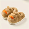 Kids Plush Cartoon Slippers for Girls & Babies - Warm Indoor Slip-On House Shoes