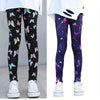 Girls' Elastic Animal-Print Leggings – Soft Knit Bottoming Pants, Non-Pilling (Kids, Ages 12 & Under) – 1 or 2-Pack