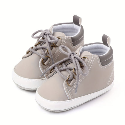 Spring and Autumn Men's High-Top Children's Shoes Soft-Soled Anti-Slip Toddler Baby Shoes