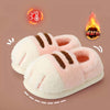 Women's Cute Cat Paw Furry Slippers — Indoor Warm Casual Slip-Ons (5 Sizes)