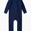 Baby Casual Ribbed Zip-Up Romper – V-Neck Newborn Jumpsuit (Cute & Comfortable for Outdoor Wear)