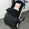 Universal Baby Stroller Foot Warmer - Insulated Polyester Windproof Boot Cover (1-Pack)