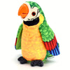 Talking Parrot Plush Toy for Toddlers - Interactive Repeat & Record Electronic Stuffed Animal Gift for Babies & Kids