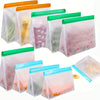 1 Set Reusable Silicone Food Storage Bags – Leak-Proof, BPA-Free, Freezer & Travel Friendly – Eco-Friendly Food Preservation Solution